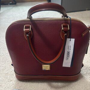 NWT Dooney & Bourke Zip Zip Satchel